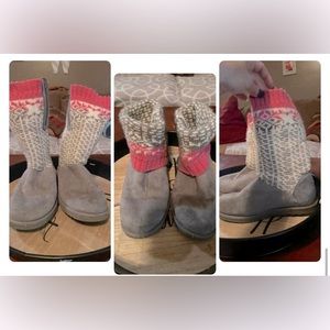 Justice boots kids size 2.